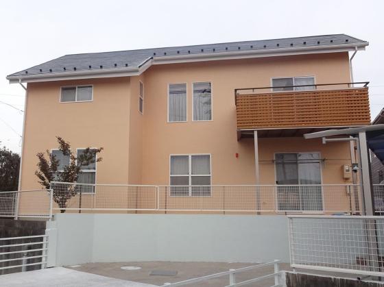 三井ホーム施工のお住まいの外壁塗装工事。愛知県瀬戸市の事例です。