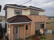 オカザキホーム様の新築した建物の外壁塗装工事。無機塗料で長持ちします！
