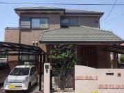 外壁塗装　クリア塗装　名古屋市守山区　無機塗料施工事例