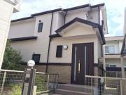 外壁屋根塗装工事　名古屋市名東区　無機塗料施工事例
