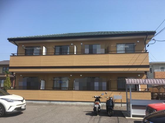 アパート　外壁塗装　豊田市　貝津町　M様邸