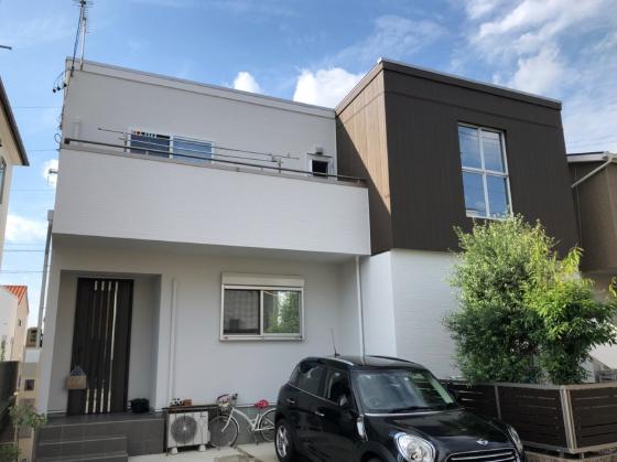 断熱塗料ガイナ　省エネ大賞受賞！！豊田市大林町での外壁塗装　K様邸