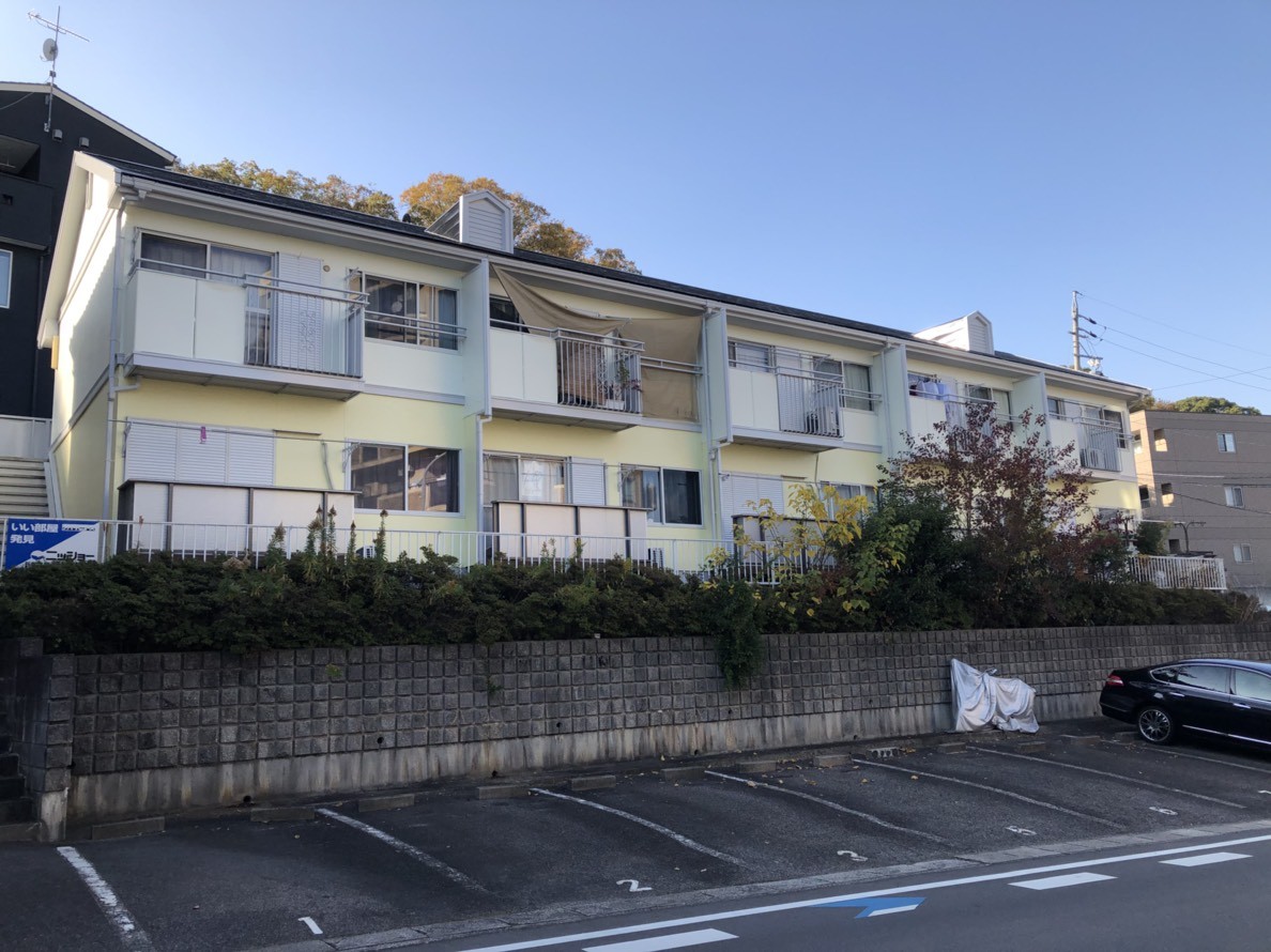 セキスイハイム施工のお住まいの、アパートの屋根外壁塗装：豊田市月見町　Y様邸　パーフェクトトップ