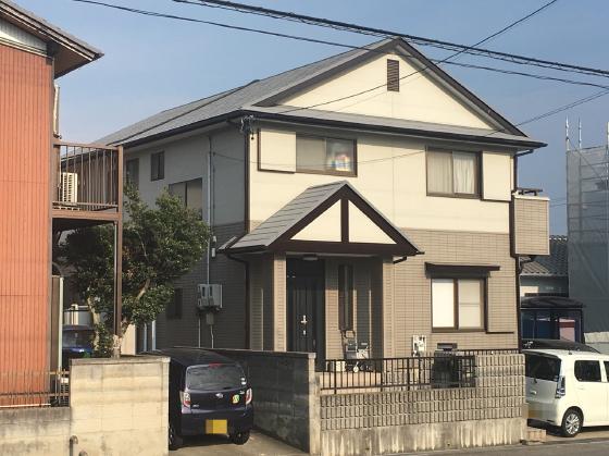 屋根塗装の施工手順。スレート瓦の塗装とは？刈谷市半城土中町　M様邸