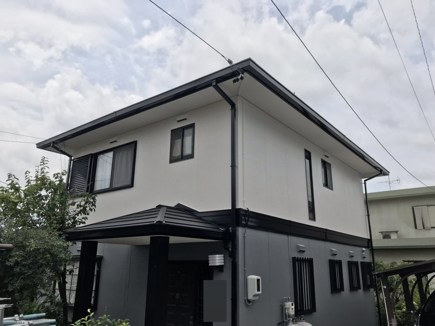 パナホーム施工のお住まいの外壁塗装＆屋根カバー工法 in 豊田市岩倉町　S様邸