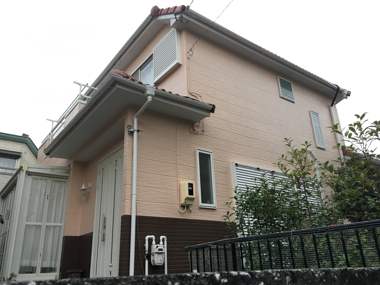 設計事務所の住宅の外壁塗装　施工事例　名古屋市緑区　O様邸　スーパームキコート