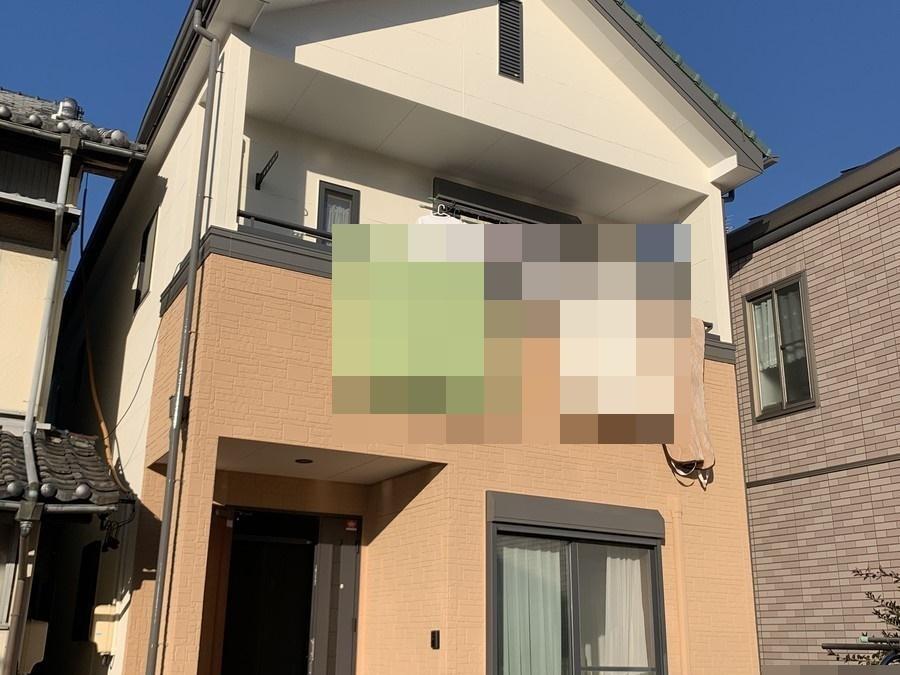 ロイヤルハウスの外壁塗装　名古屋市中村区　Y様邸　断熱塗料ガイナ