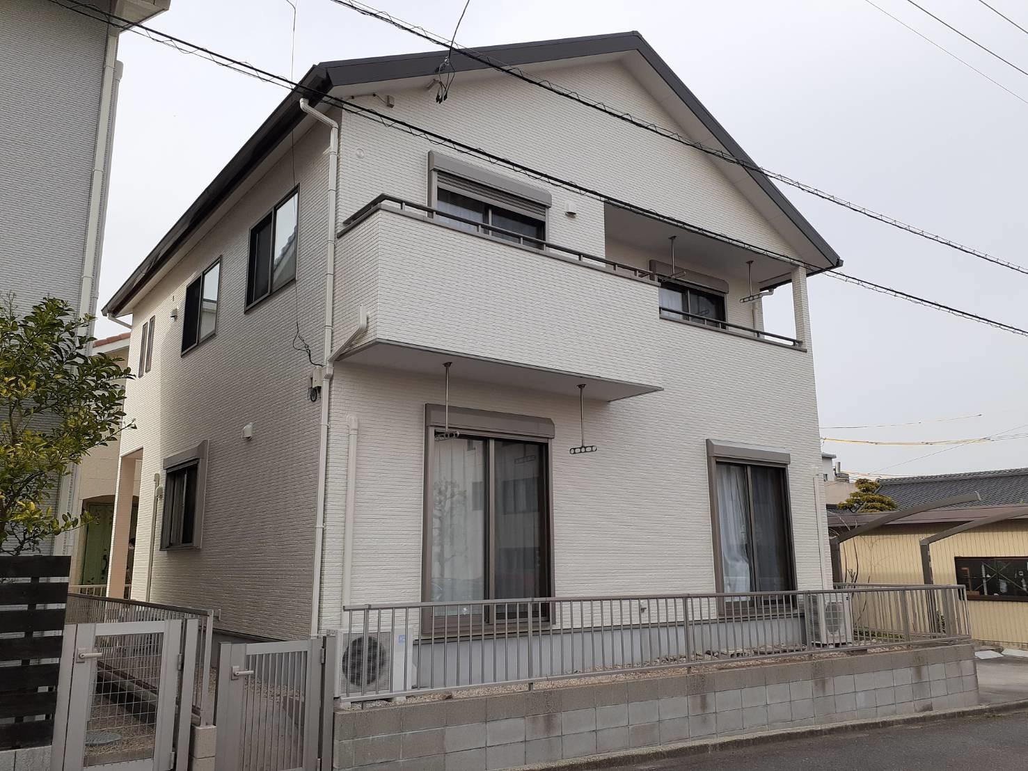 アイフルホームの屋根外壁塗装＆ベランダ防水　安城市三河安城町　N様邸