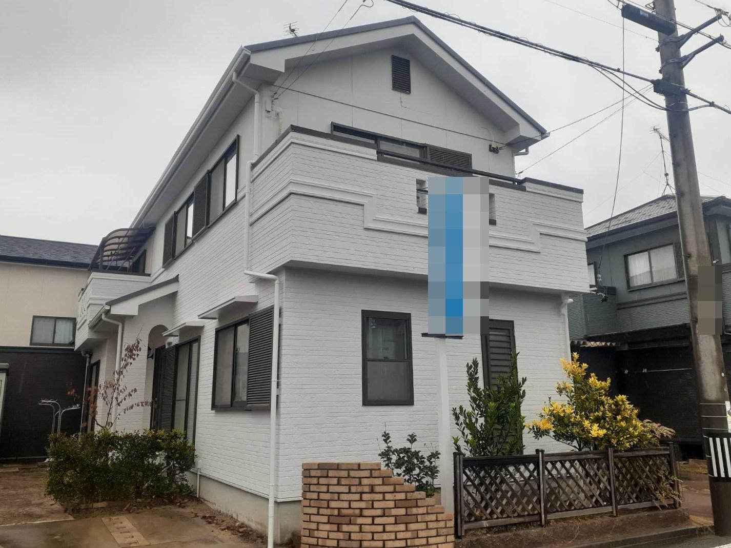 フジケンの建物の屋根カバー＆外壁塗装　岡崎市若松町　K様邸