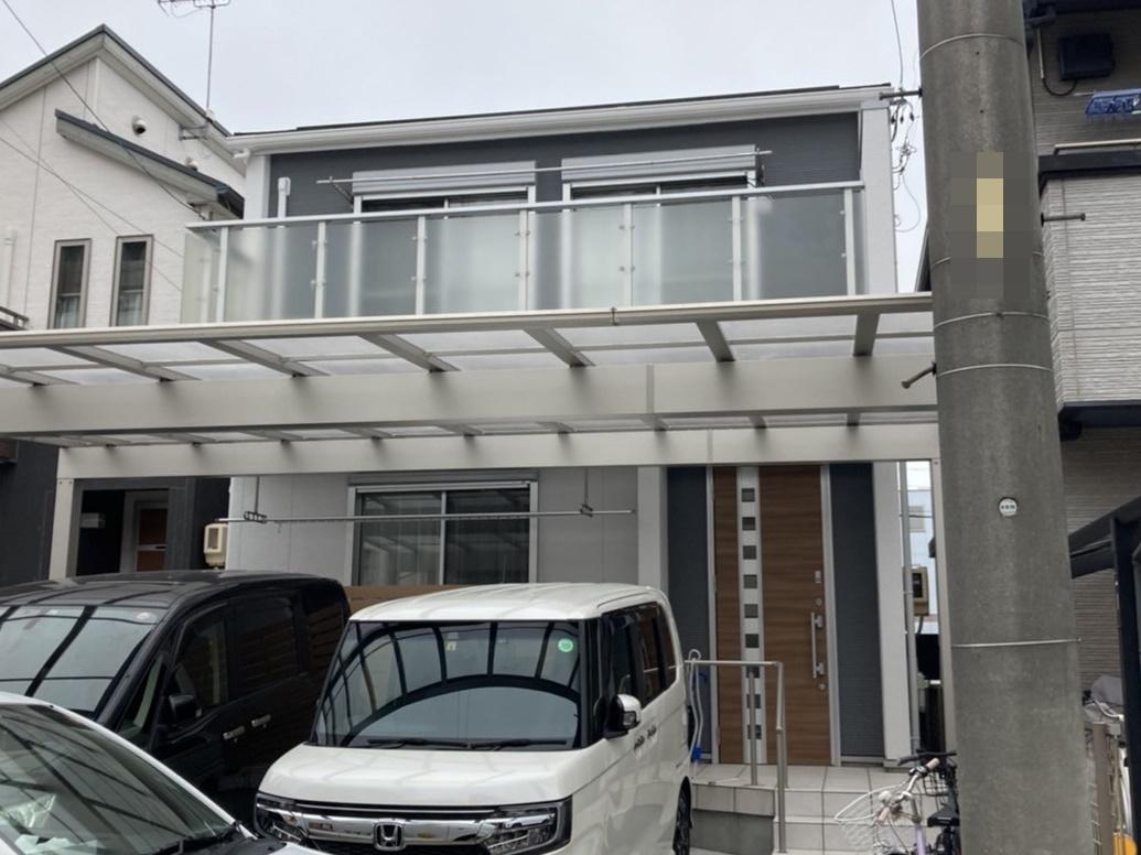 サンヨーハウジング名古屋施工のお住まいの屋根外壁塗装　名古屋市中川区　Y様邸