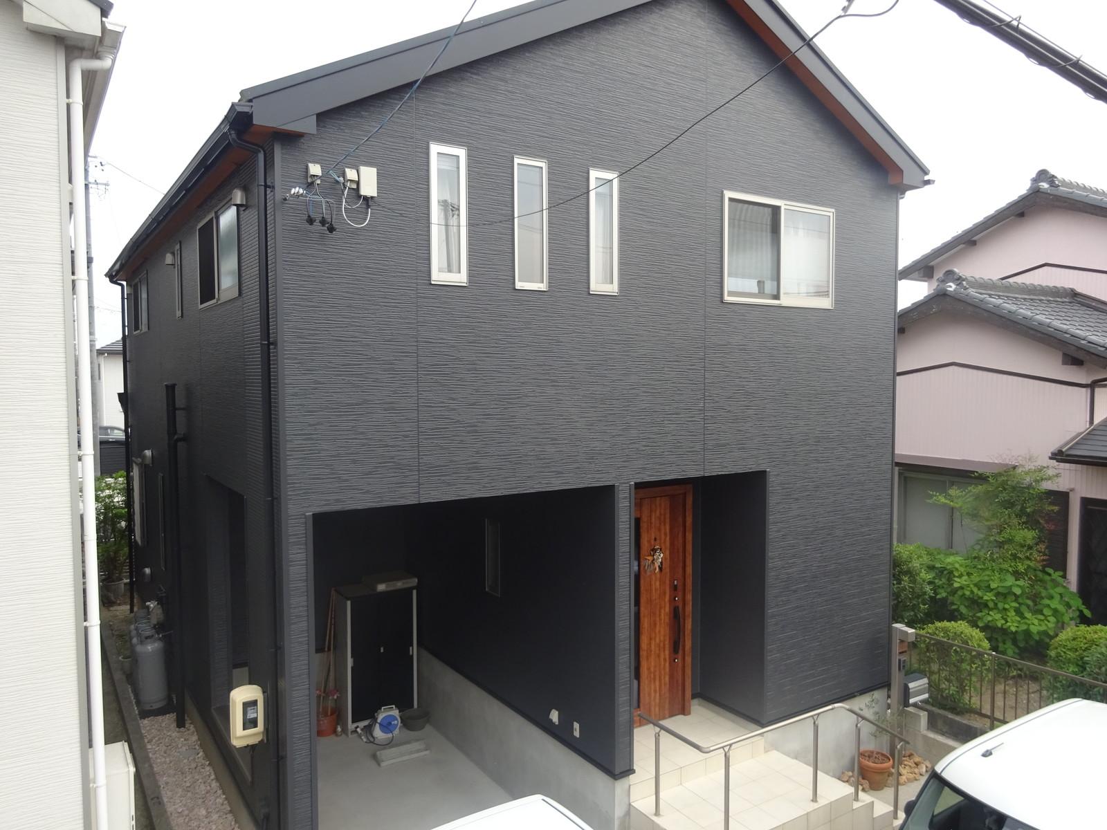 アーネストワン施工のお住まいの外壁塗装工事事例　豊田市西中山町　K様邸