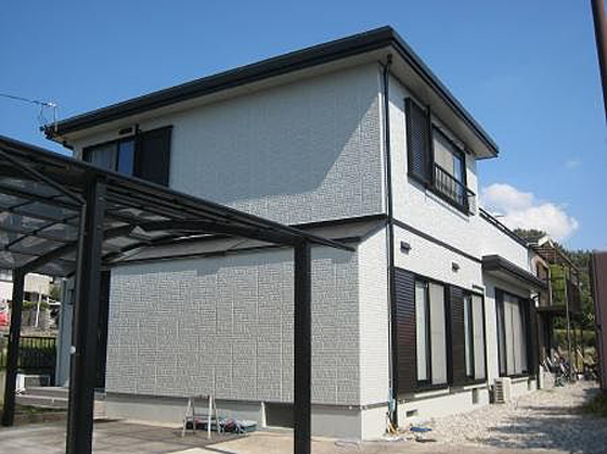 屋根外壁塗装　セキスイ施工のお住まい 豊田市保見町 S様邸 スーパームキコート