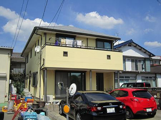 外壁塗装 愛知県一宮市 S様邸 屋根塗装リフォーム リホーム 外装リフォーム ガイナ
