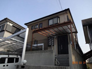 外壁塗装 名古屋市緑区 K様邸 ガイナ塗料施工事例