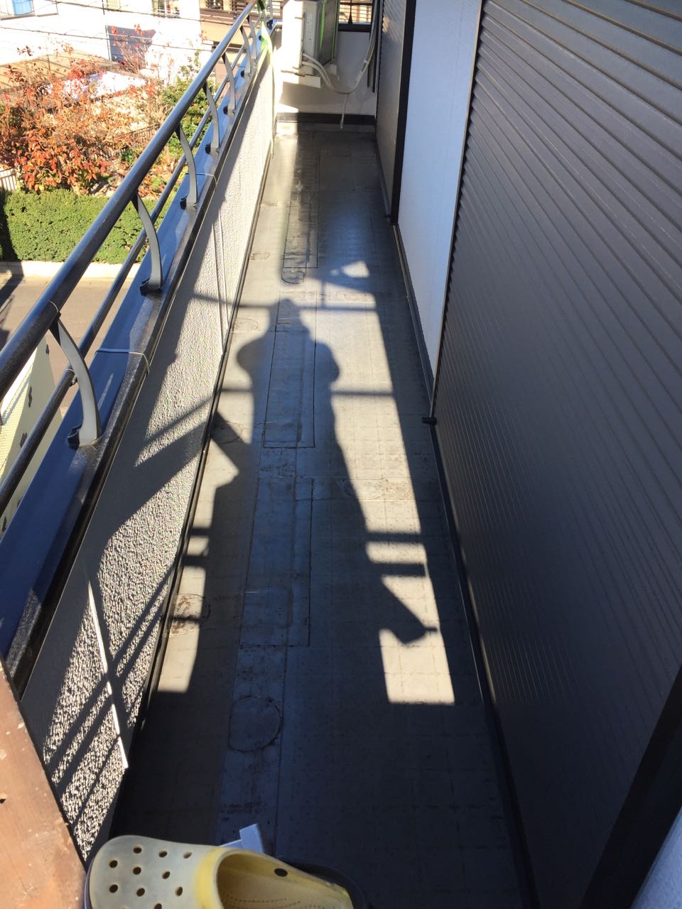 【防水工事】プライマー塗布