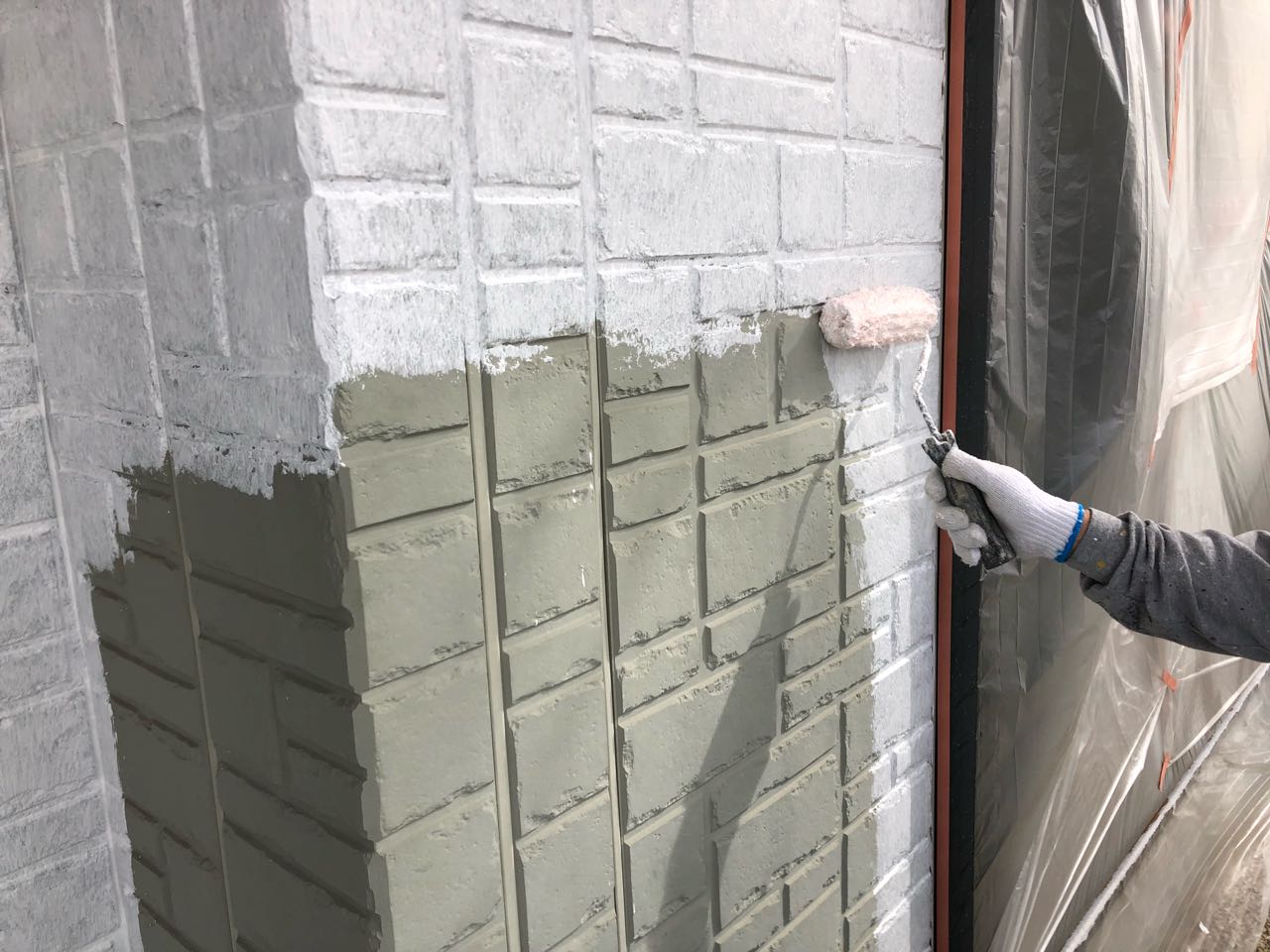 【外壁塗装1】下塗り1