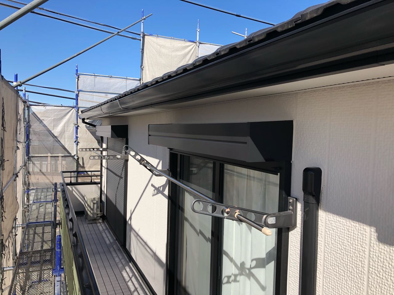 【シャッターボックス塗装】完了