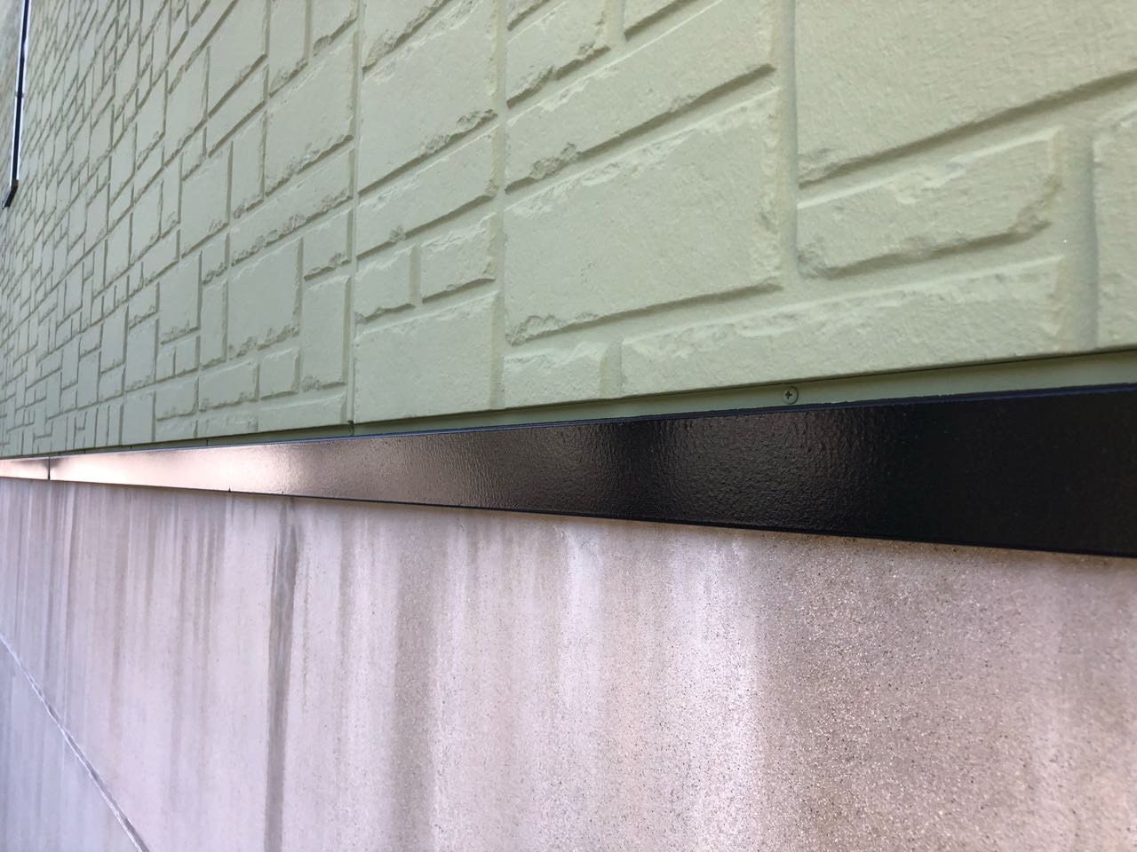 【水切り塗装】完了