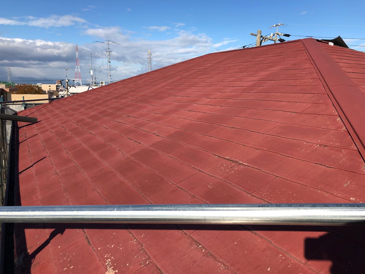 【屋根板金工事】施工前全景