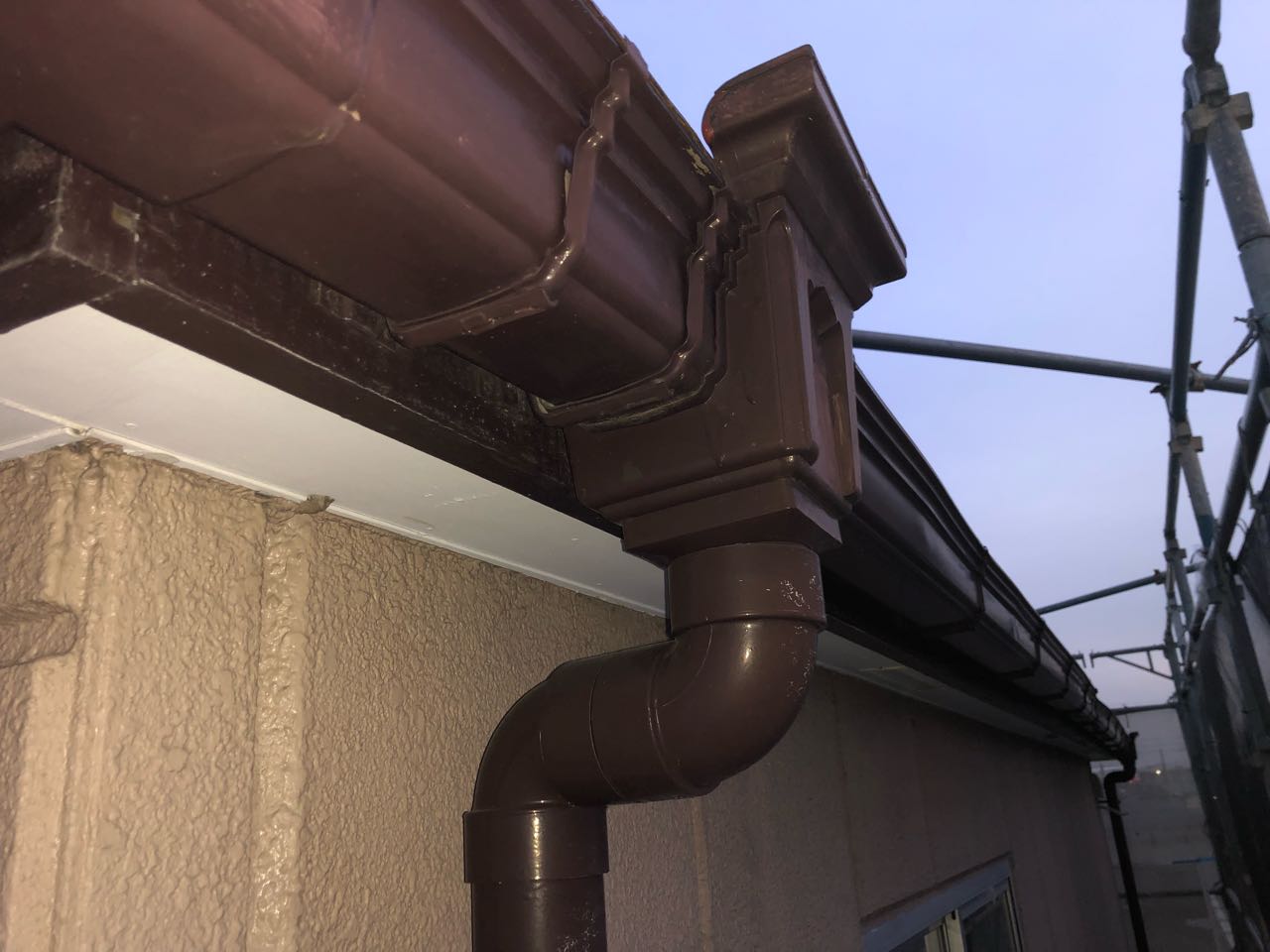 【雨樋板金工事】施工前