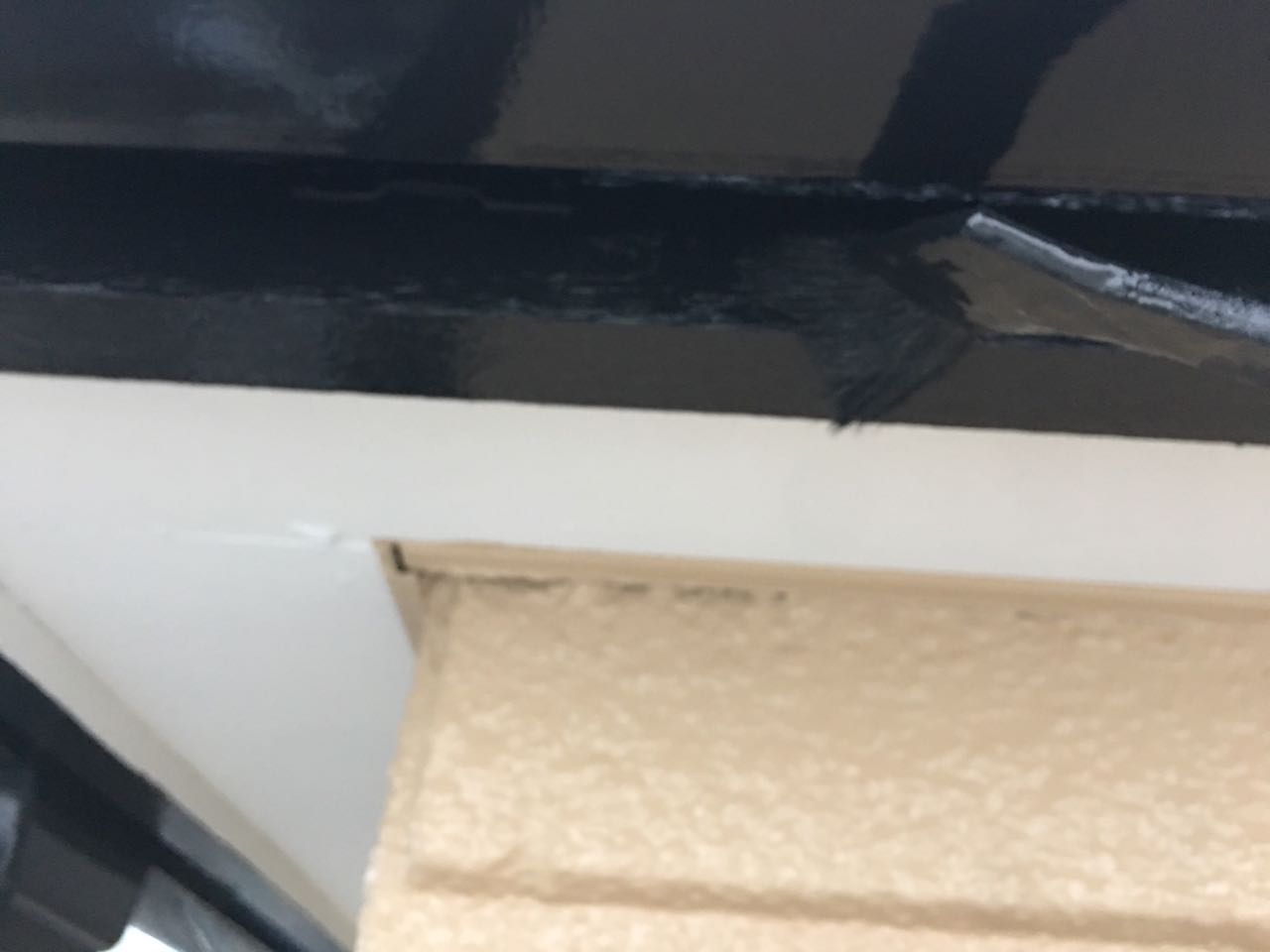 【破風・鼻隠し塗装】下塗り