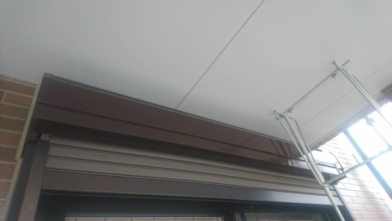 【シャッターボックス塗装】完了