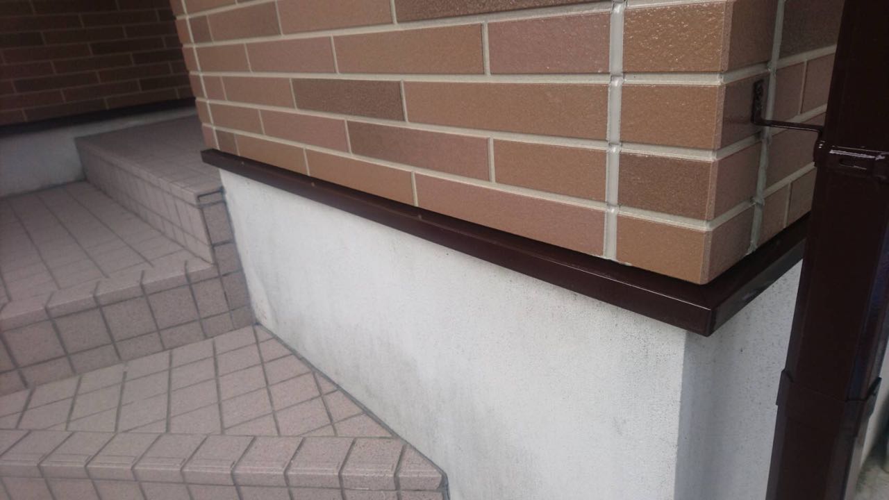 【水切り塗装】完了