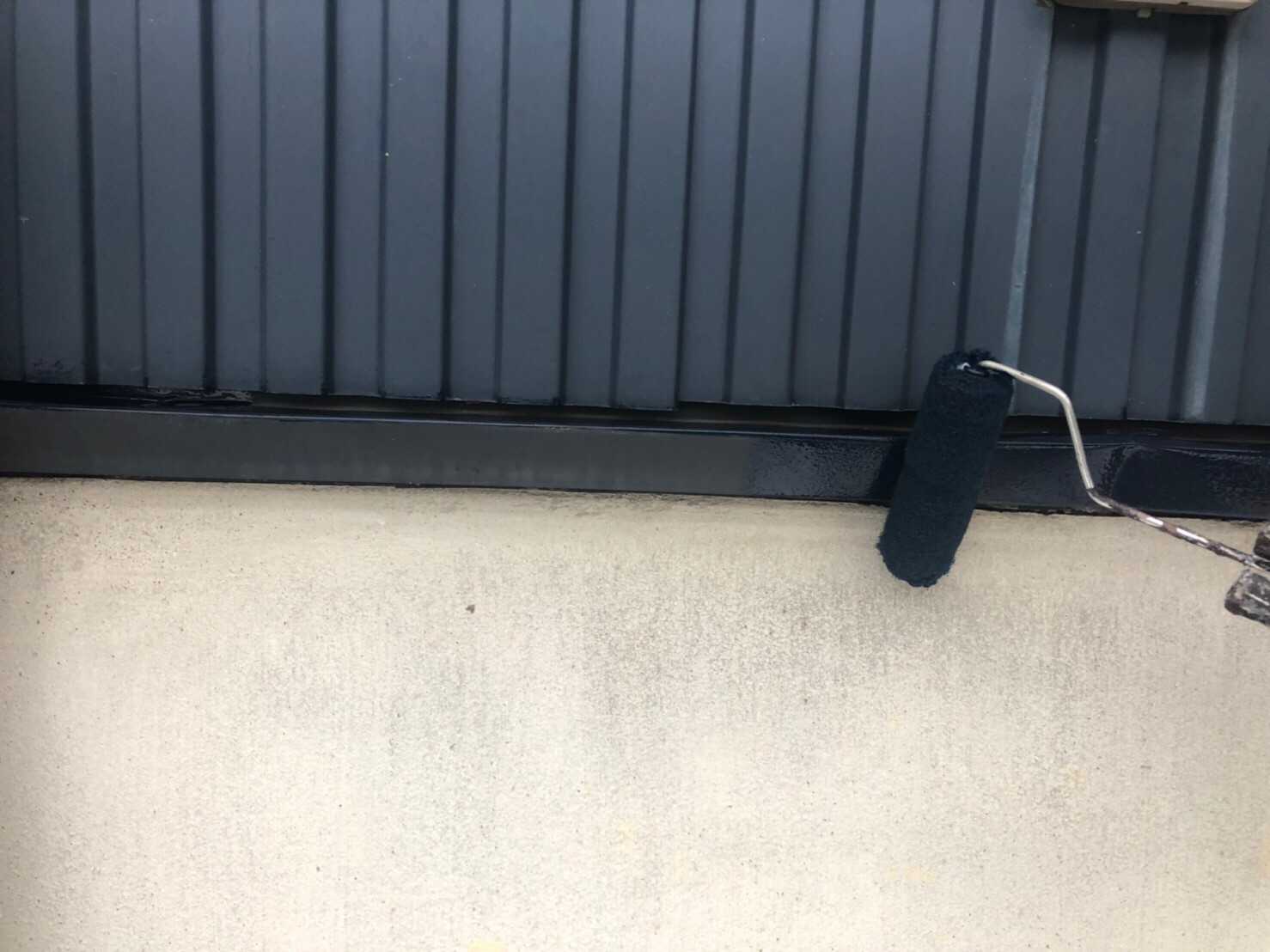 【水切り塗装】下塗り