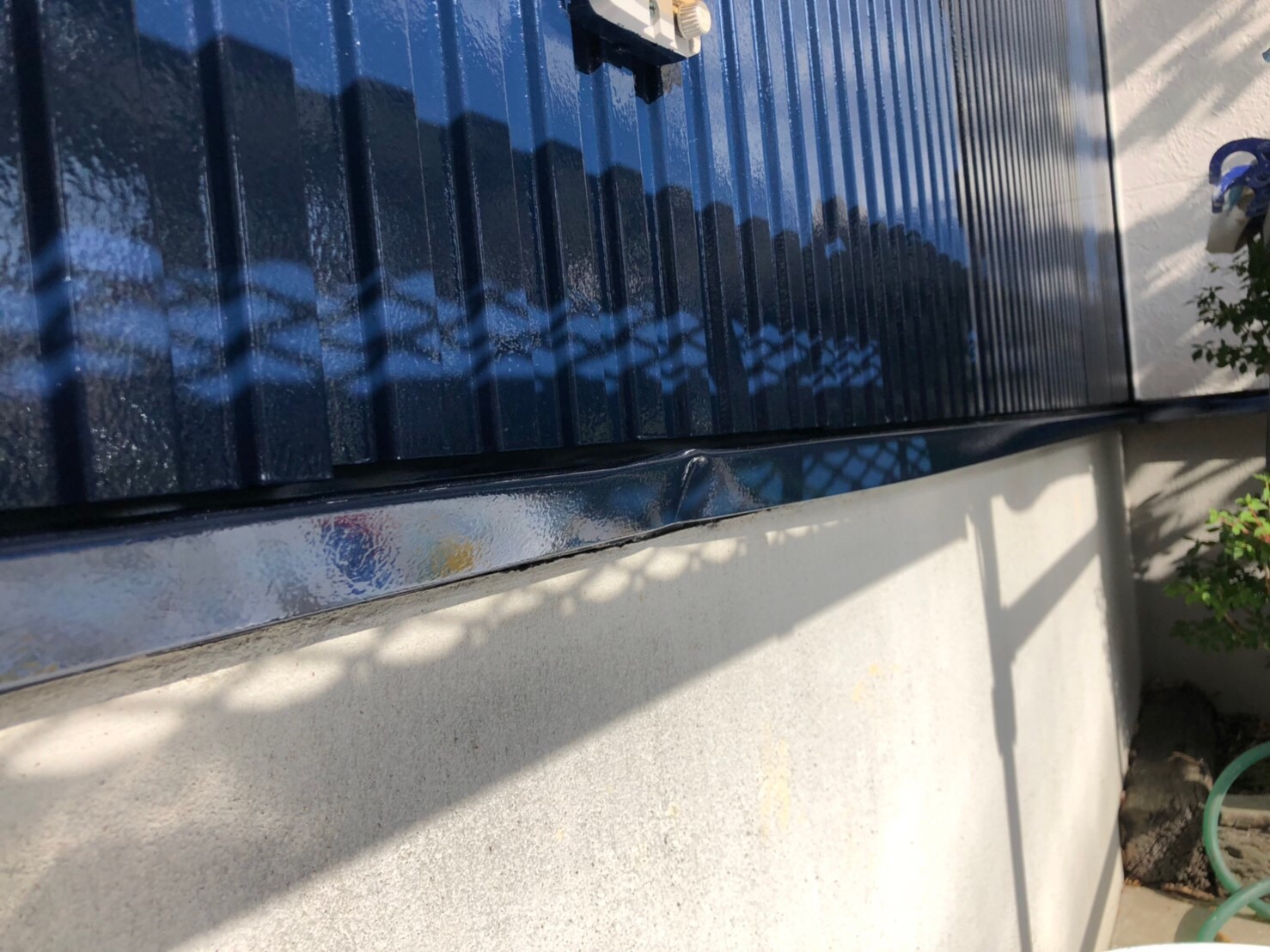 【水切り塗装】完了