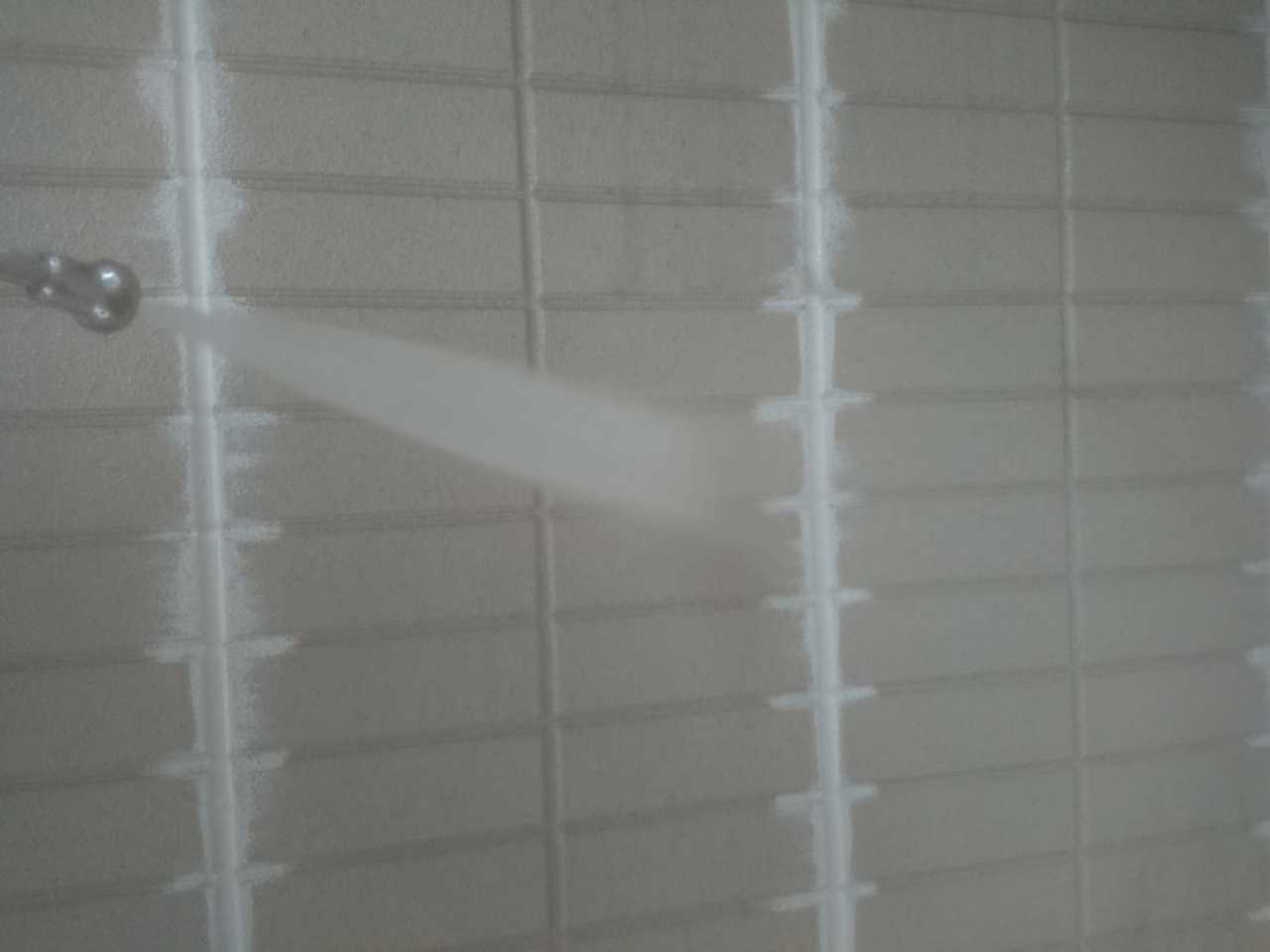 【外壁洗浄】バイオ洗剤塗布