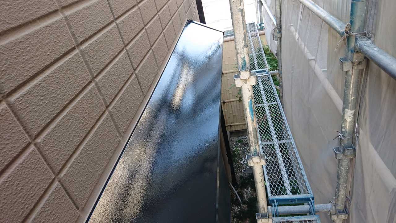 【庇塗装】完了