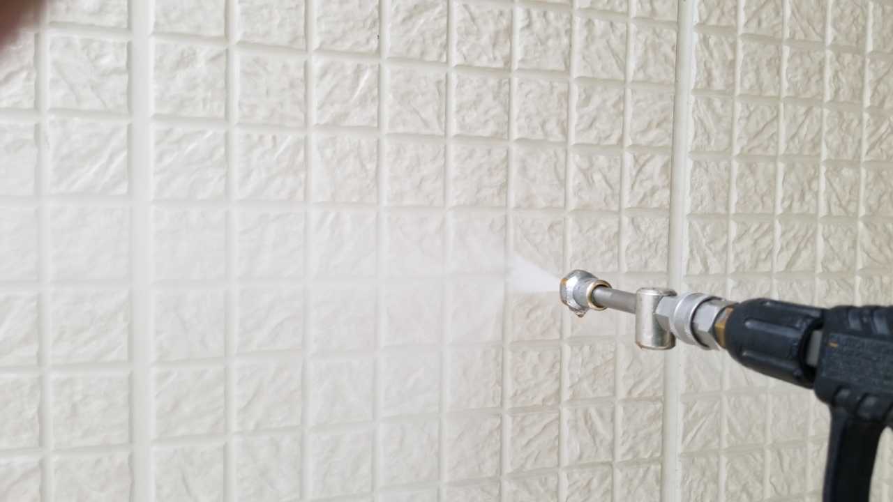 【外壁洗浄】高圧水洗浄