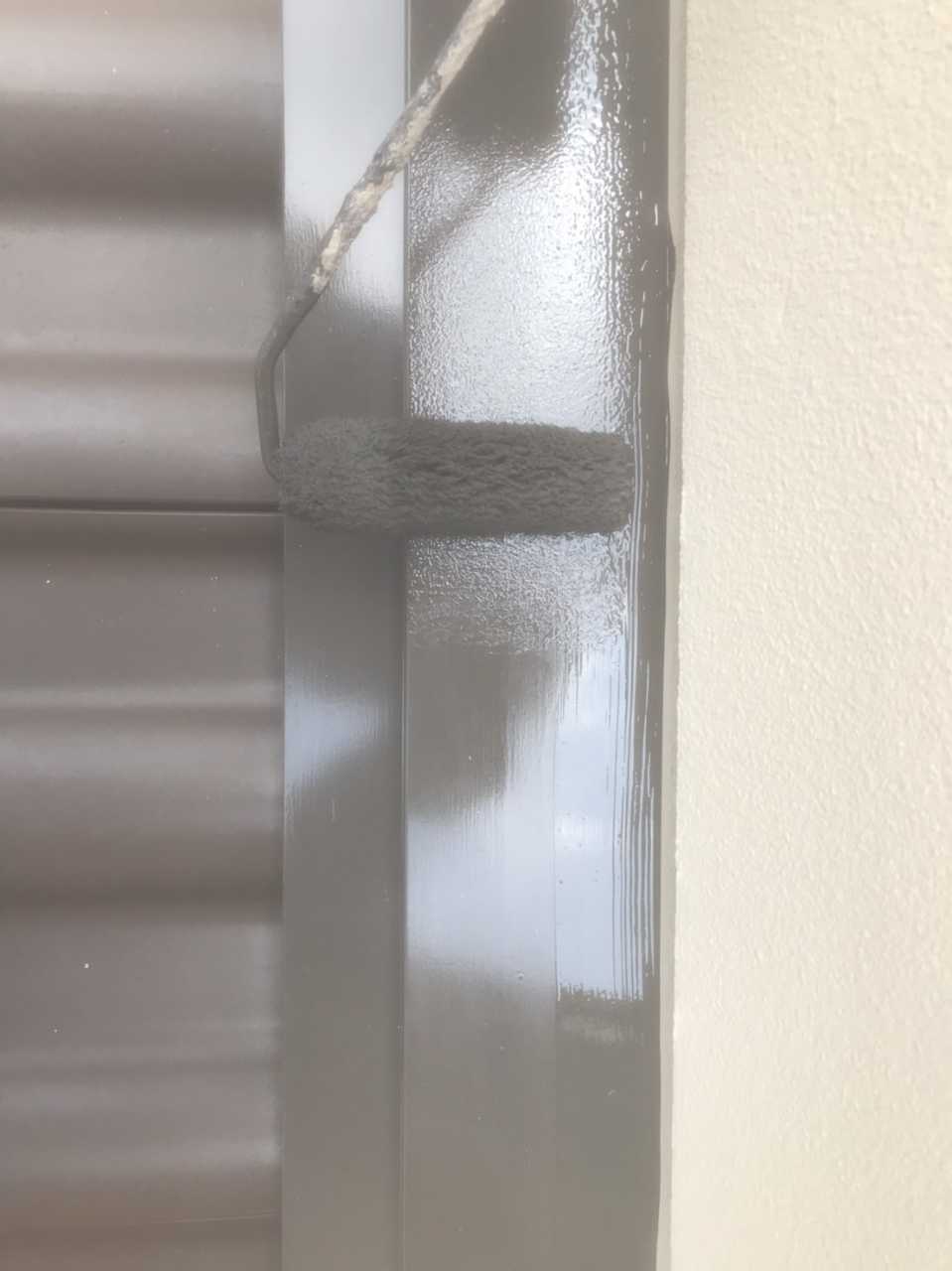 【熨斗板金塗装】仕上げ塗装2回目