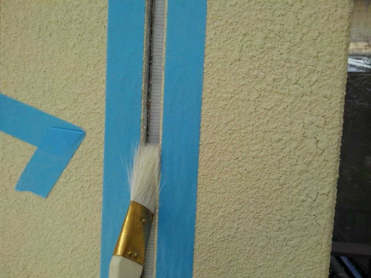 【シーリング工事】プライマー処理