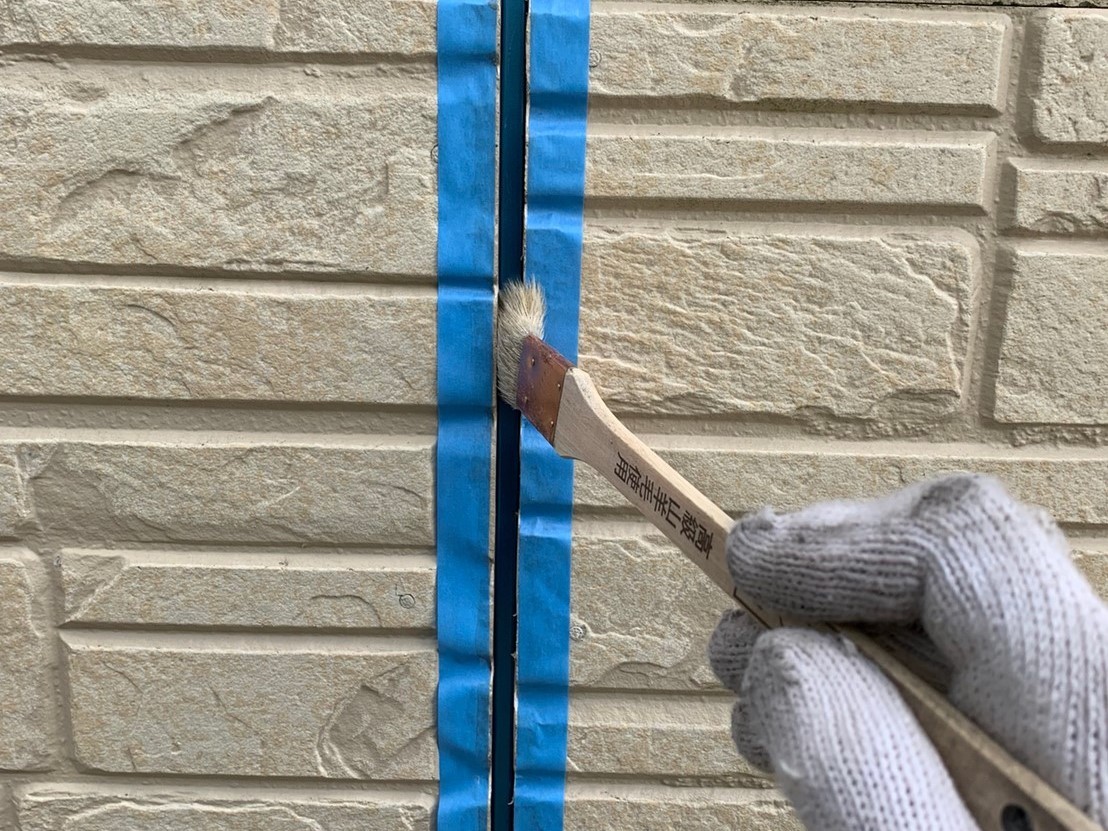 【シーリング工事】プライマー処理