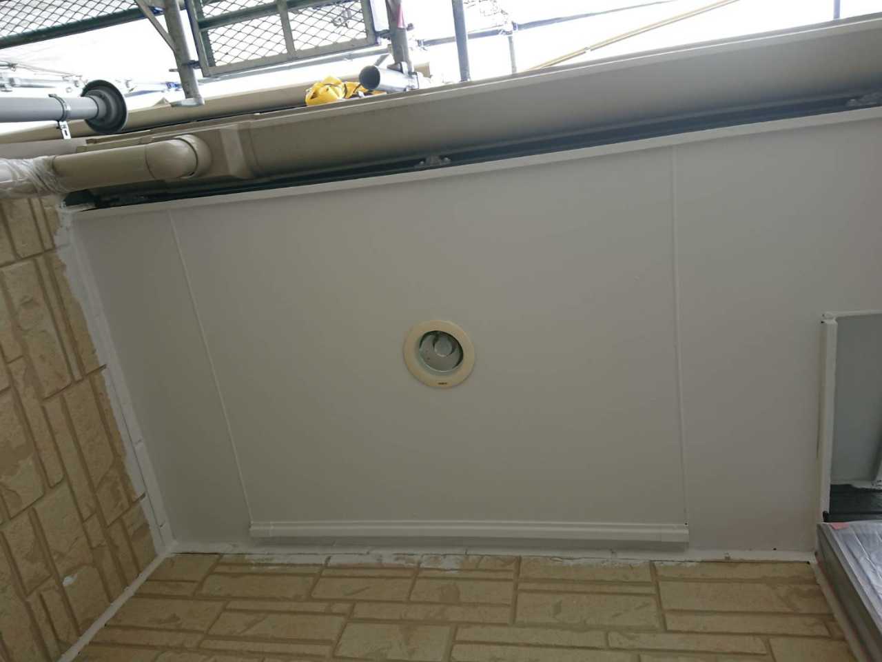 【軒天塗装】完了