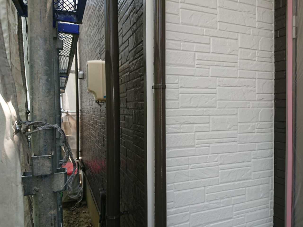 【雨樋塗装】完了