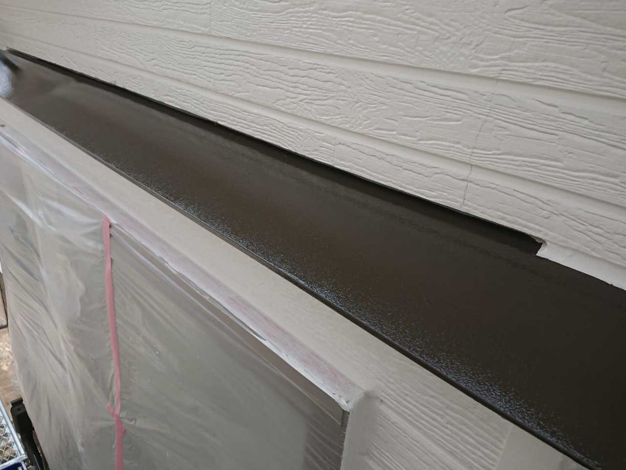 【庇塗装】完了