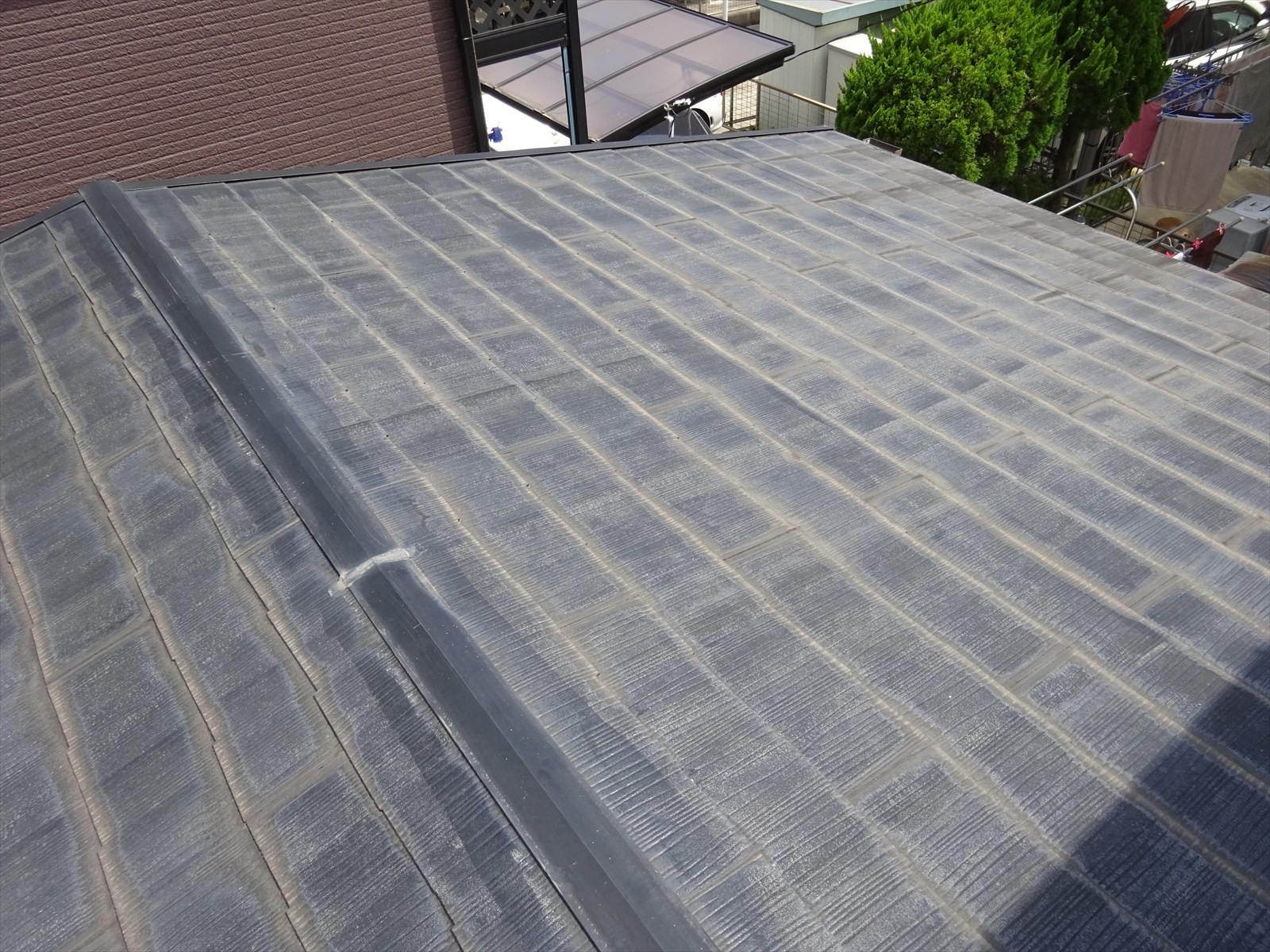 【屋根板金工事】施工前全景