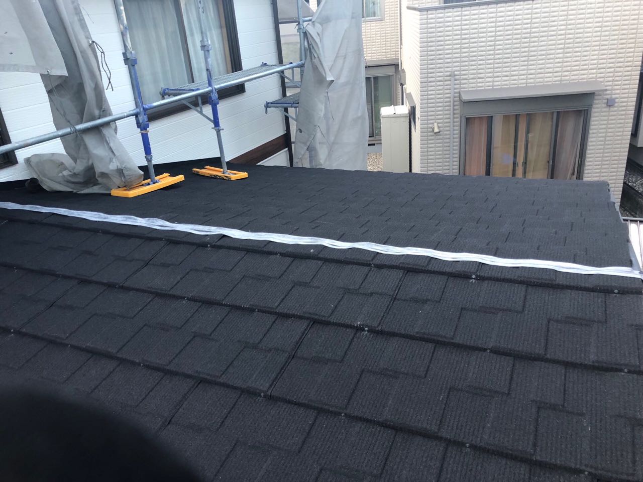 【屋根板金工事】屋根本体施工1