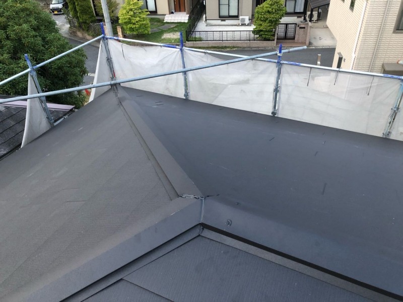 【屋根板金工事】役物施工1