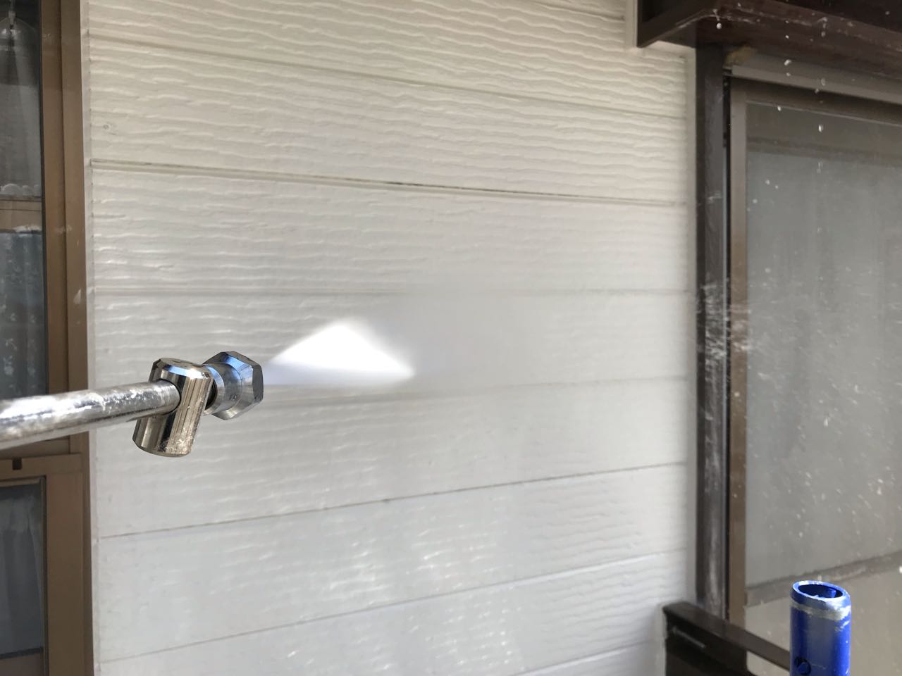 【外壁洗浄】高圧水洗浄