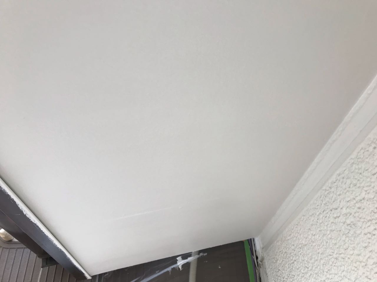 【軒天塗装】完了