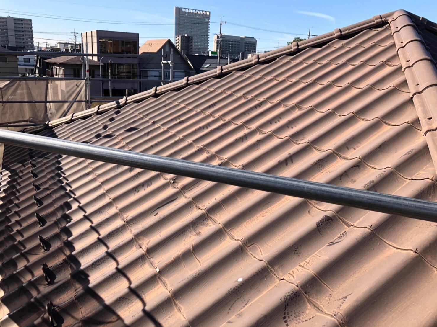 【屋根葺き替え】施工前