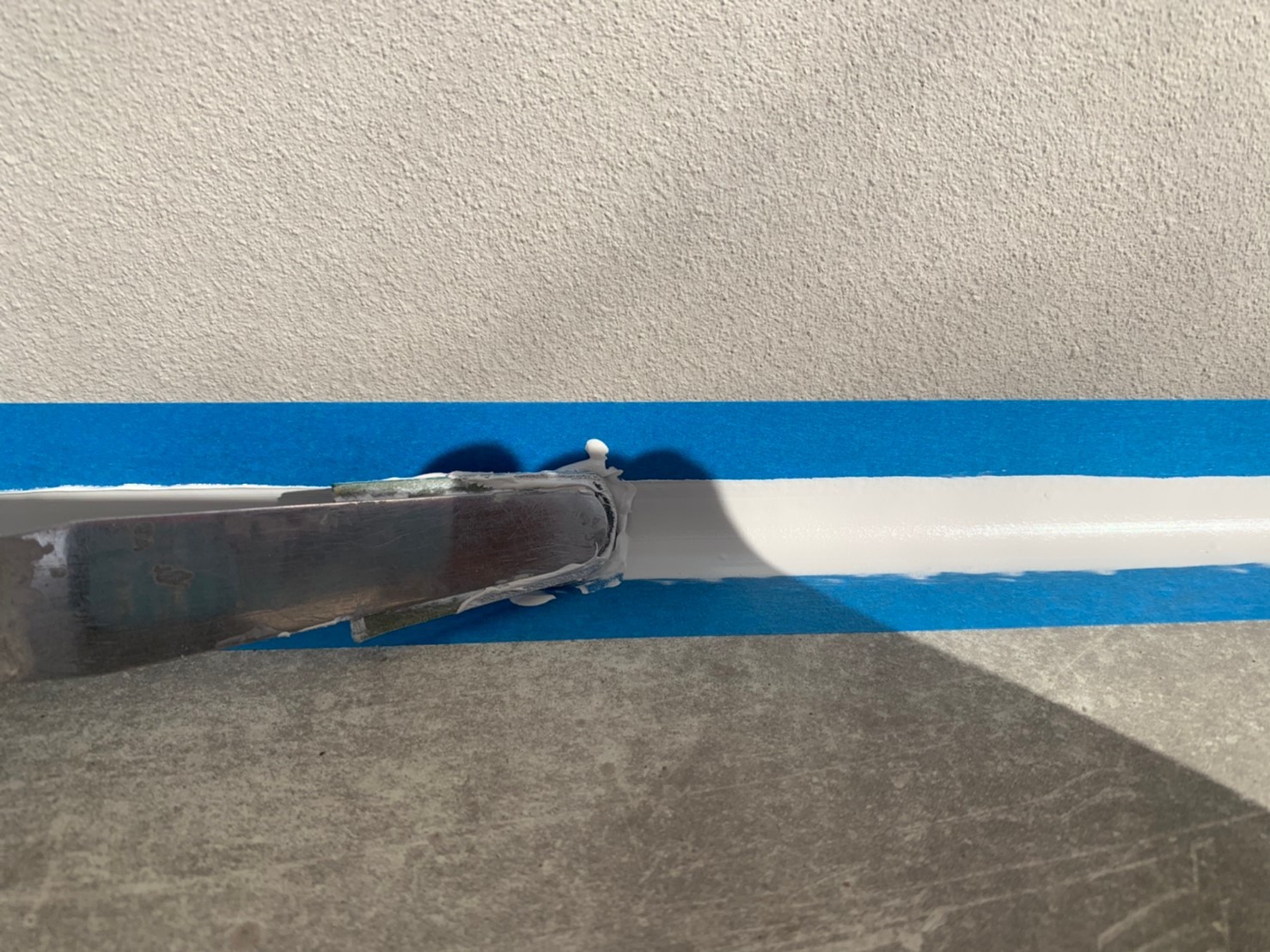 【シーリング工事】ヘラ押さえ