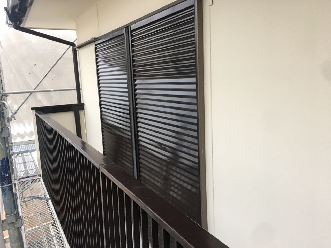 【雨戸塗装】完了