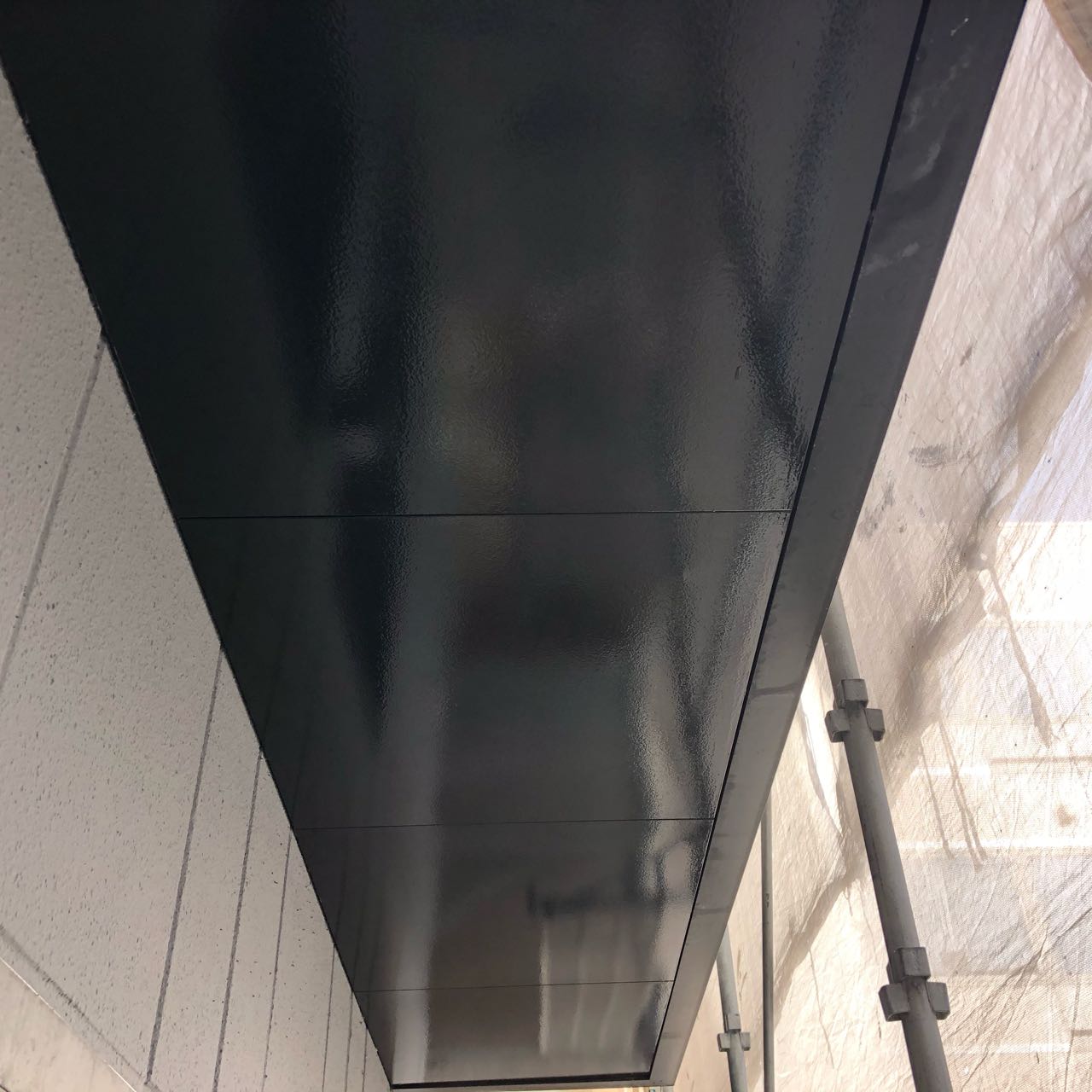 【軒天塗装】完了