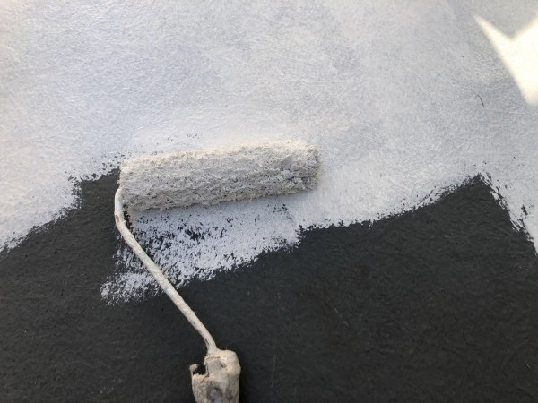 【防水工事】プライマー塗布