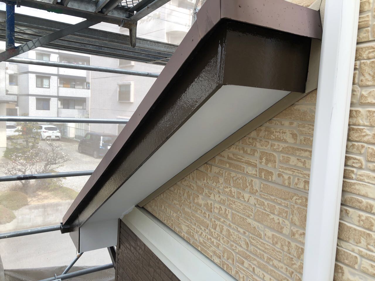 【破風・鼻隠し塗装】完了