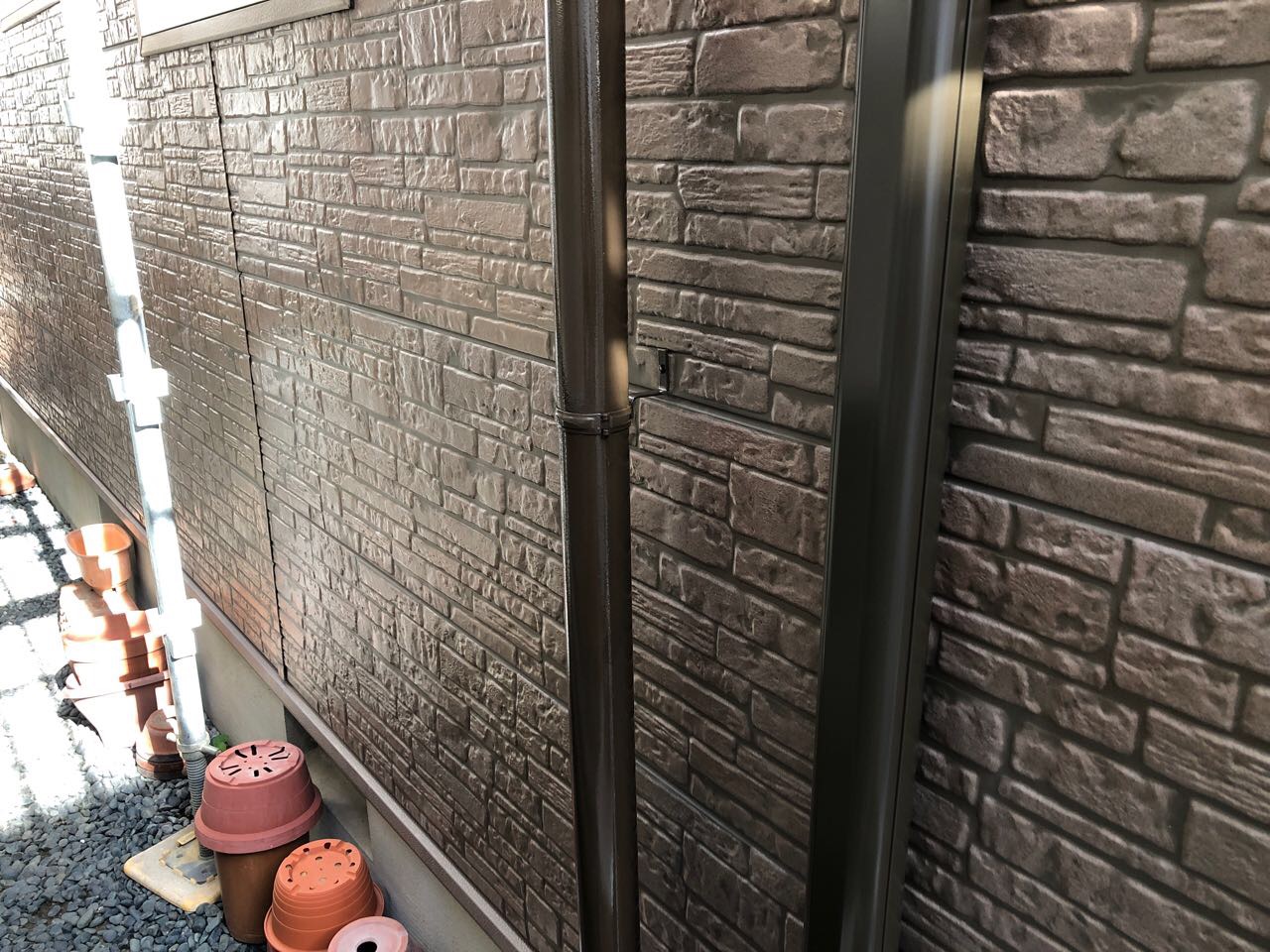 【雨樋塗装】完了